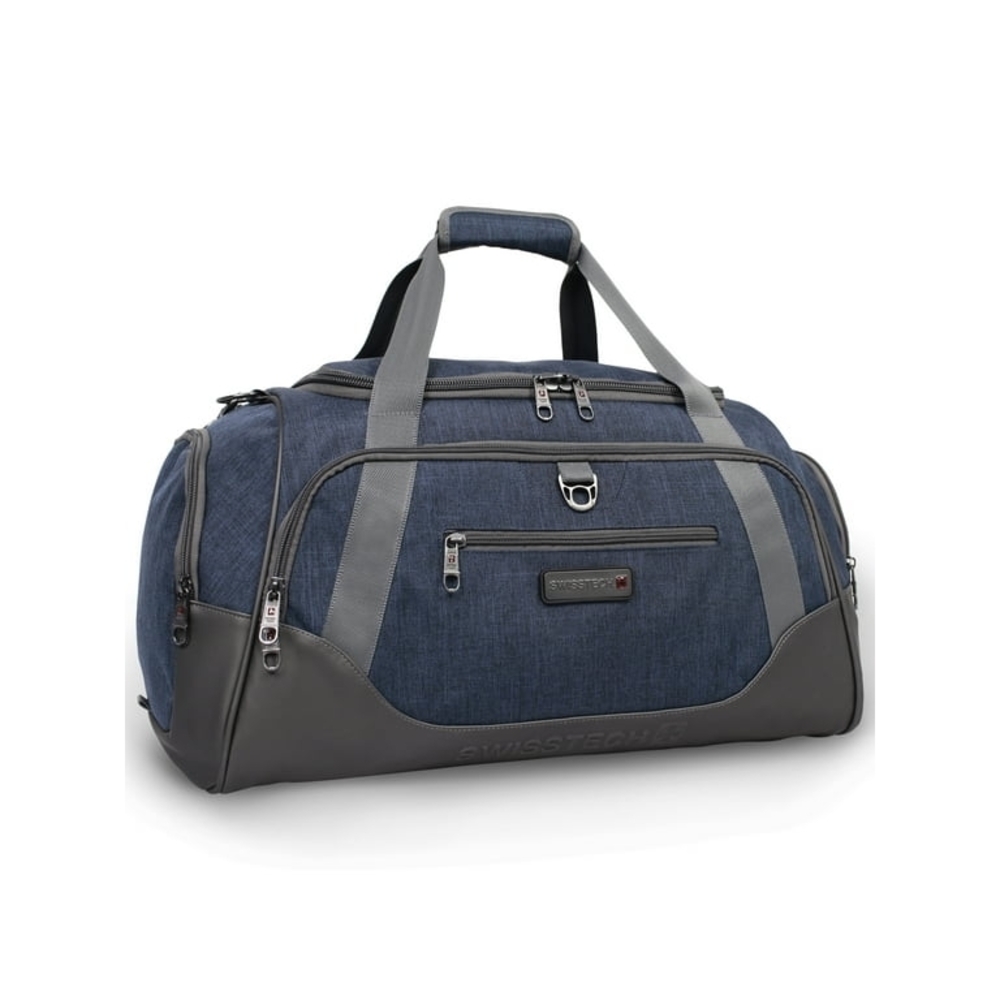 SwissTech Excursion Blue 24" Travel Duffel Bag - Picture 7 of 8